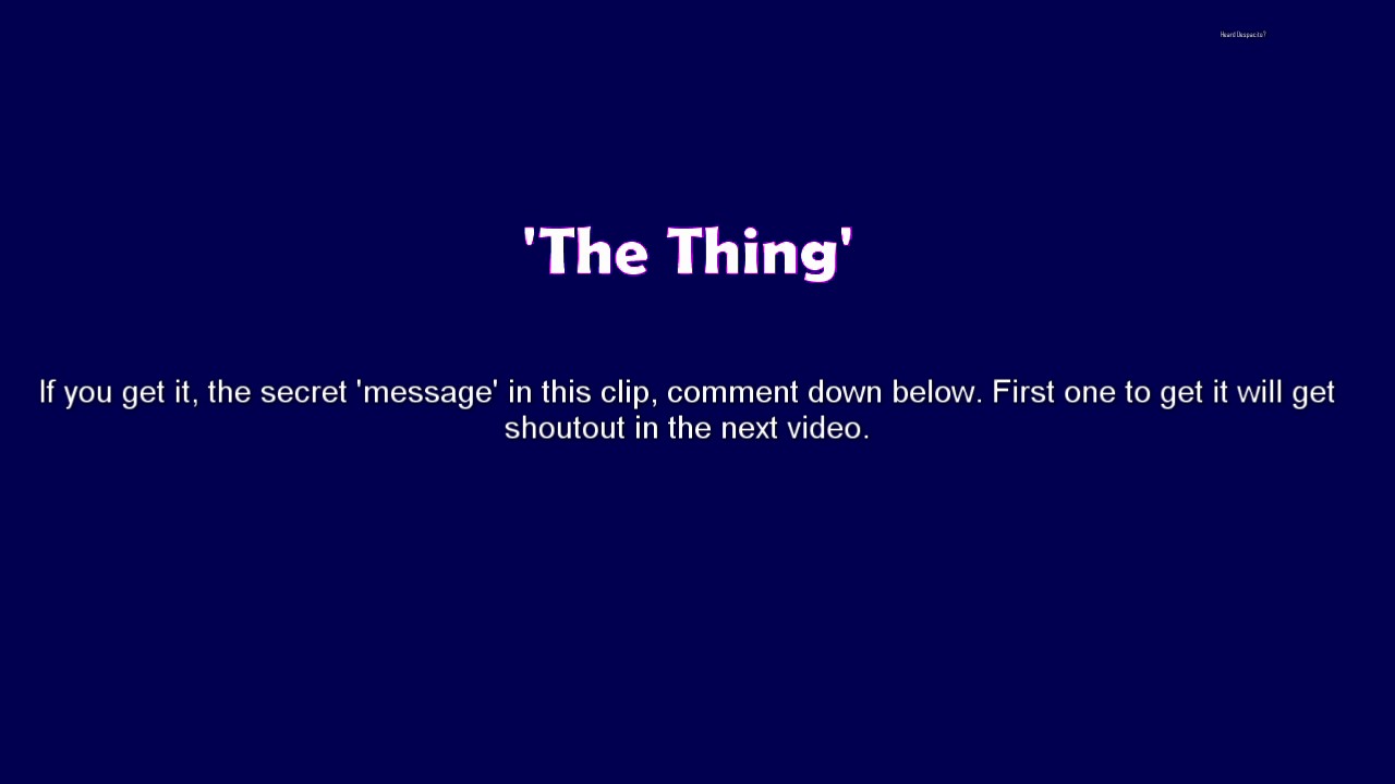'The Thing' | Music Video | 2017 | Birinder Singh