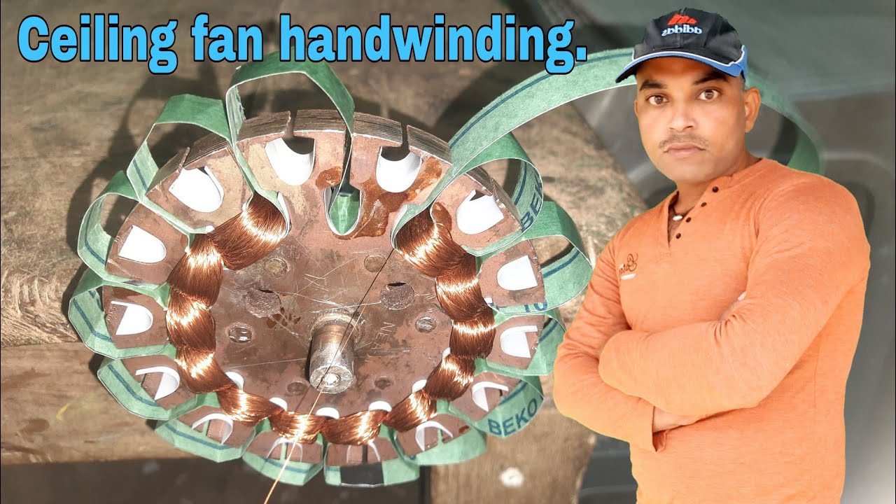 Ceiling Fan Winding. Fan Winding. छत वाले पंखे को मात्र ₹40 में वाइंडिंग करें. Chauhan Electronic.