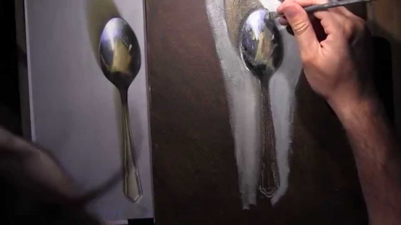 Tea Spoon - Oil Painting Lesson