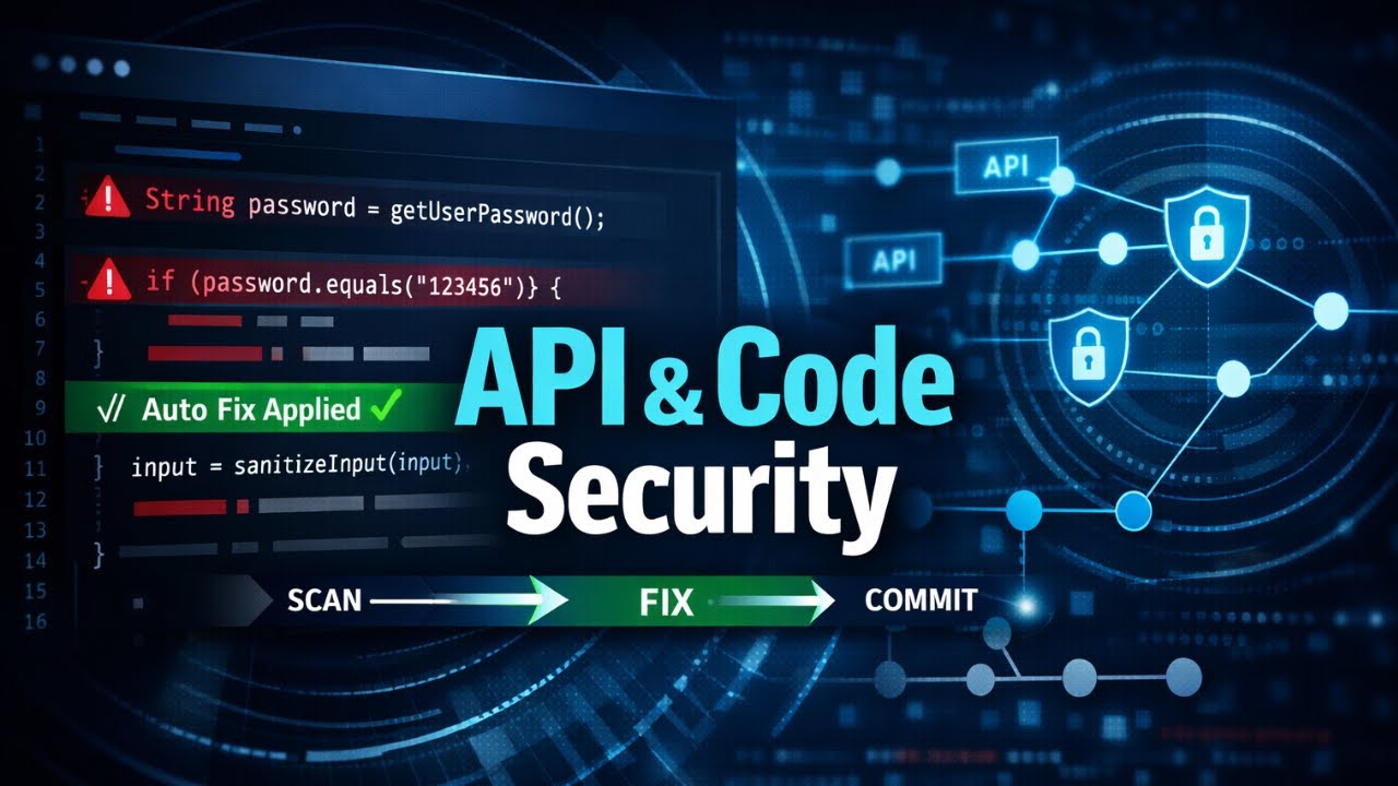 Detect, Fix & Commit Security Vulnerabilities Automatically | API & Code Scan Demo