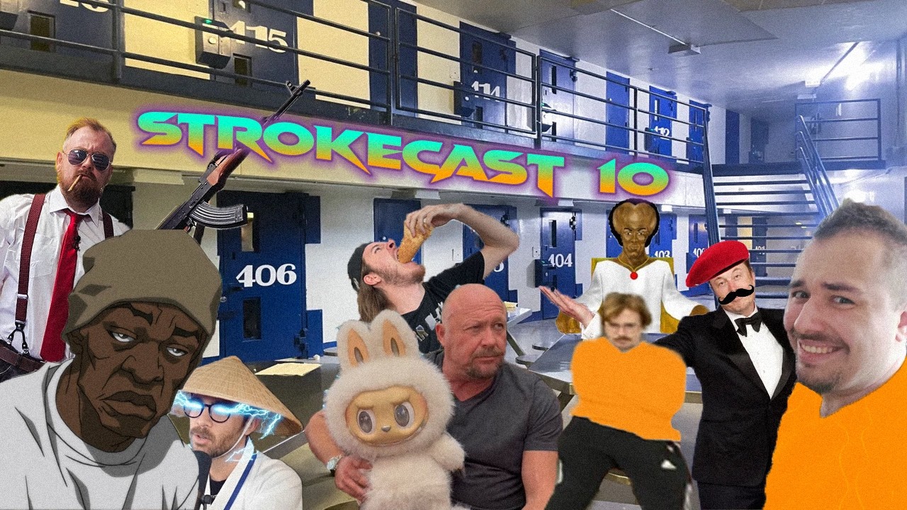 STROKECAST 10 (FLEECE JOHNSON, ALEX JONES AND HIS LABUBUS, ETC)