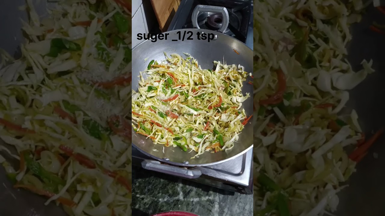 Street Style Veg Noodles Recipe Quick and Easy