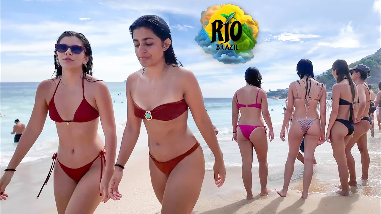 Rio Brazil Walking Tour | Leblon Beach Coastline 2026