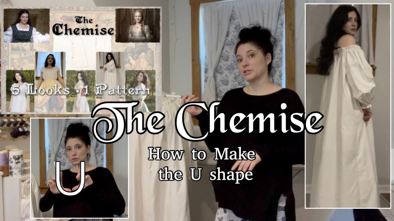 How to Draft an Italian Renaissance Style Chemise | 