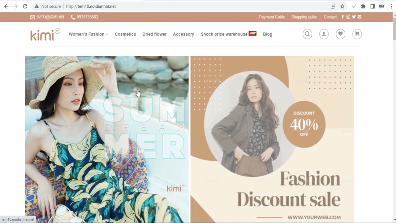 Women's Fashion Online - Free Beautiful Flatsome WordPress Theme (full code)