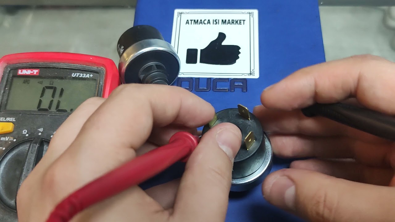 ENES ATMACA - KOMBİ TAMİR KURSU - BASINÇ ANAHTARLARI VE ÖLÇÜMÜ - HOW TO TEST BOİLER PRESSURE SWİTCH