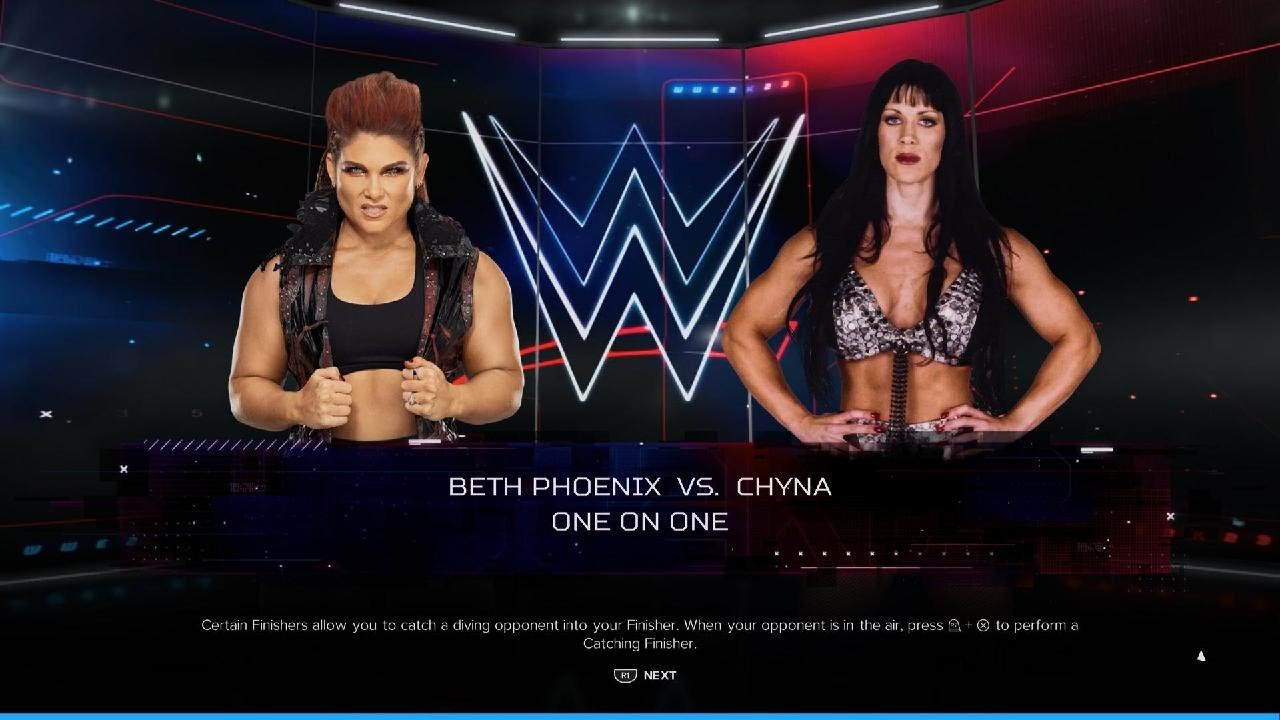 Beth Phoenix vs Chyna