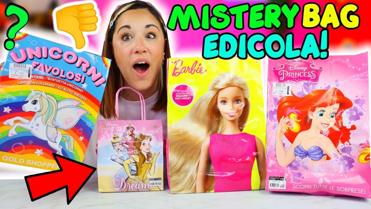 Apro MISTERY BAG con SORPRESE dell'EDICOLA