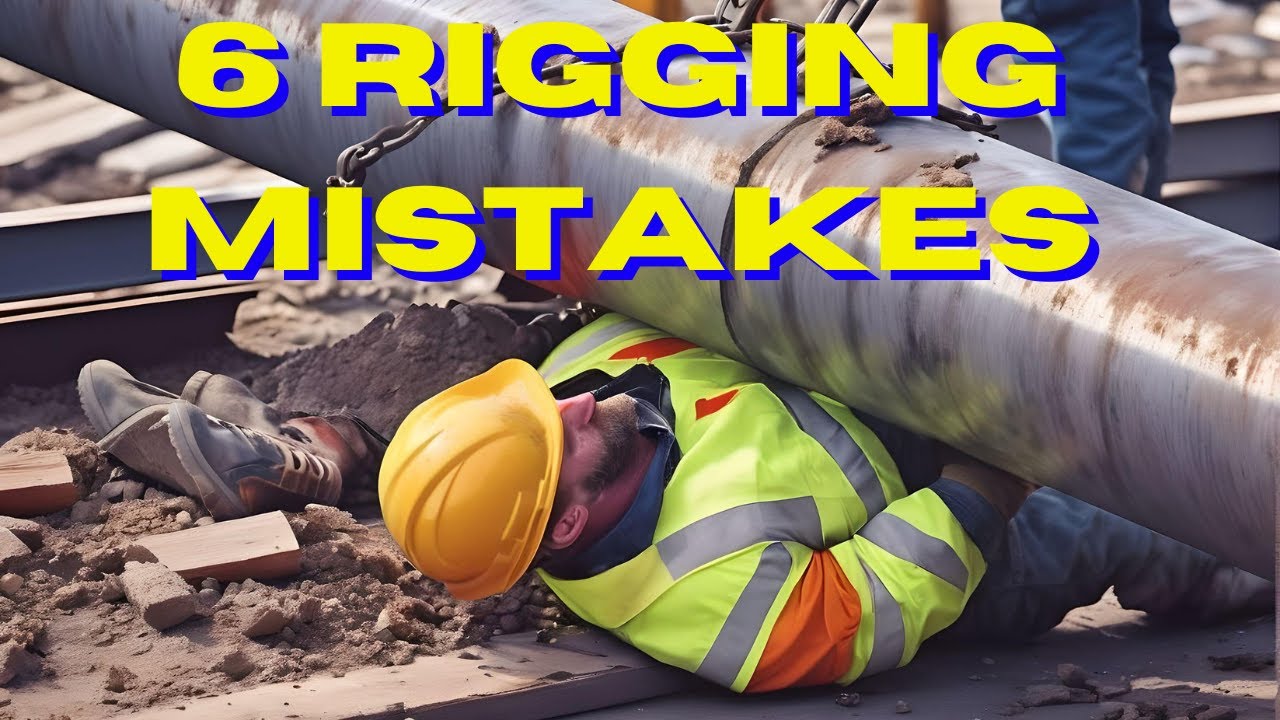 Rigging and  Slinging Training, The 6 Biggest  Mistakes leading to rigging fails