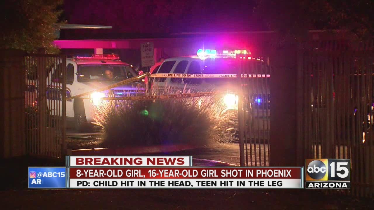 Two girls shot near Baseline and 48th Street in Phoenix