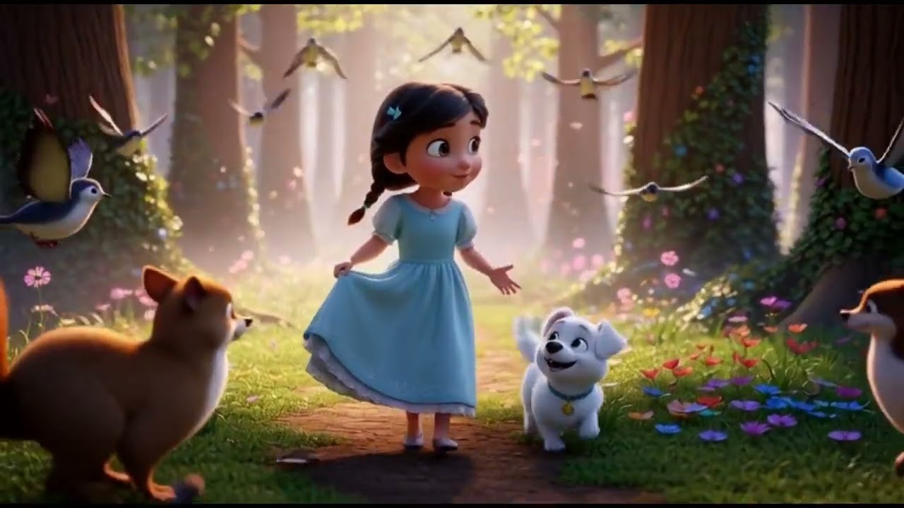 Peaceful Forest Walk 🌿 Relaxing Animals & Nature for Toddlers