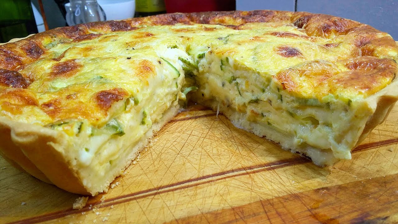 Tarta de Zucchini y Queso Azul, te va a encantar! | Anota los Ingredientes