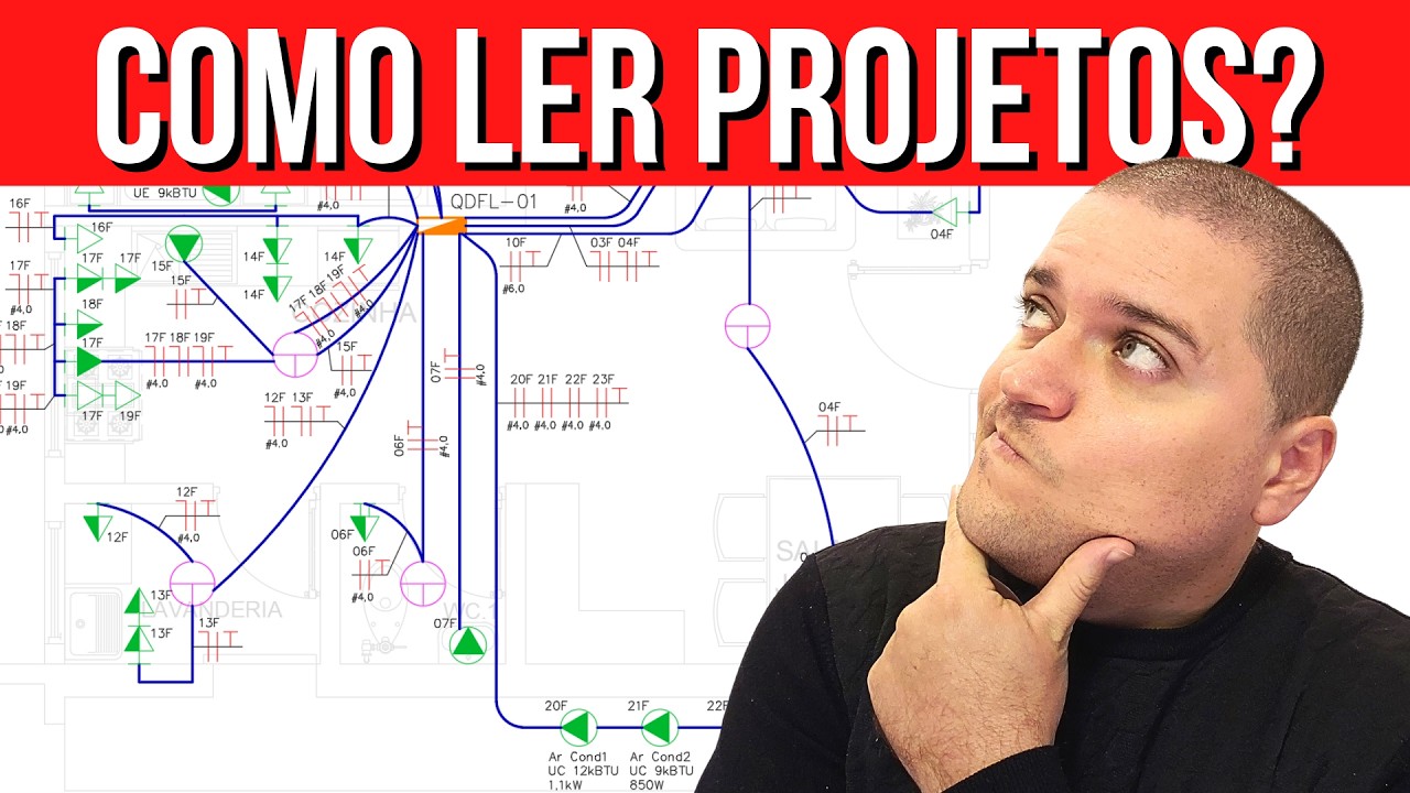 Como interpretar projetos elétricos? Aula 1 Grátis e Completa!