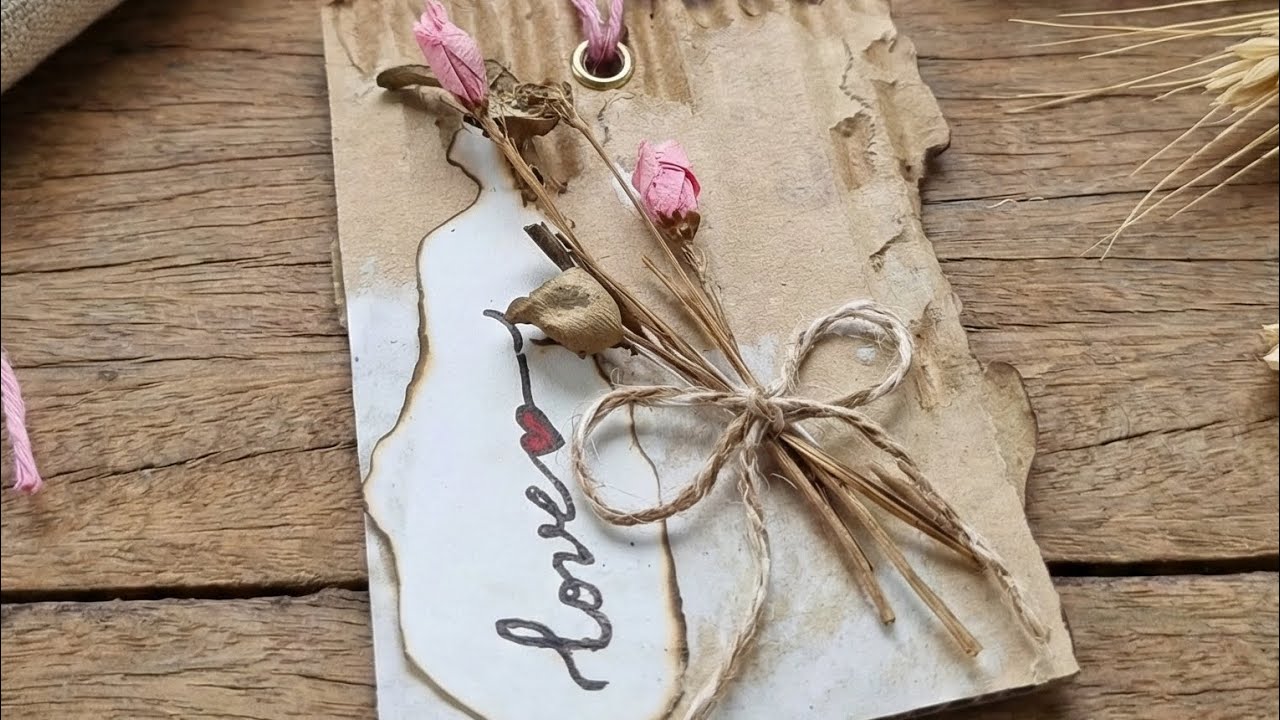 TÉCNICA DE QUEIMAR PAPEL (Efeito Vintage) 🔥​