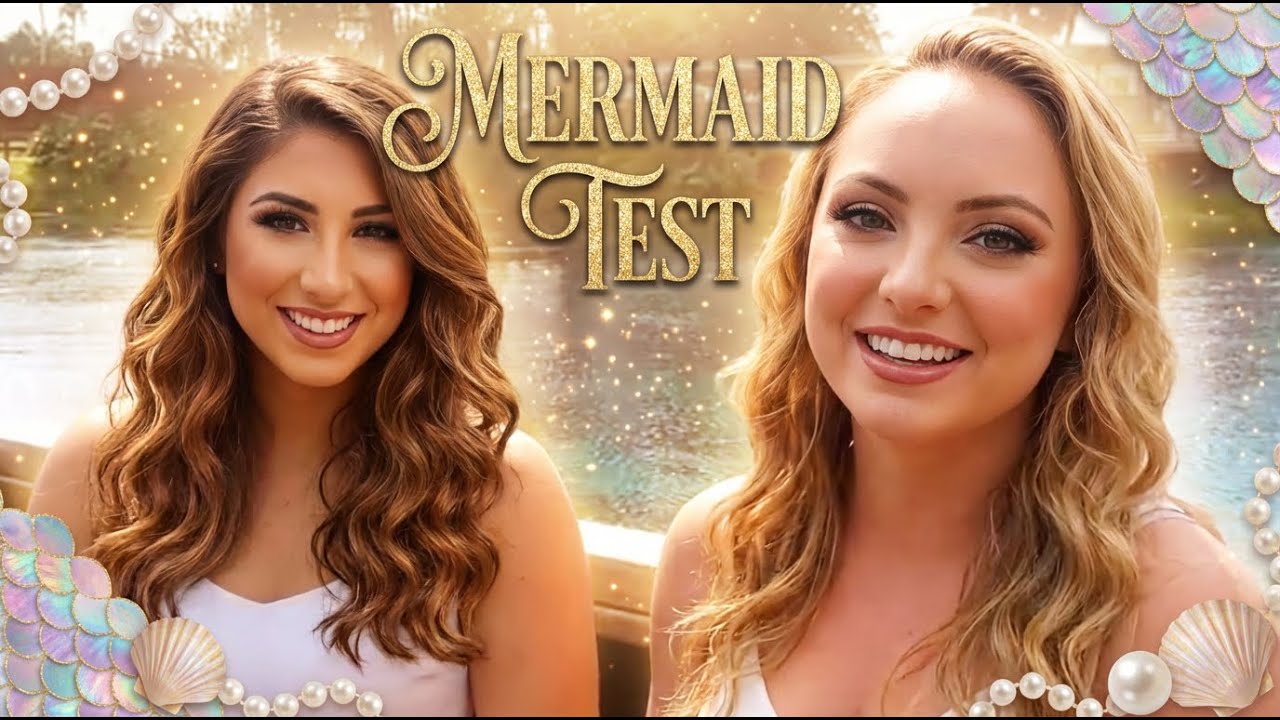 Weeki Wachee Mermaid Breanna takes her Mermaid Test (2015)
