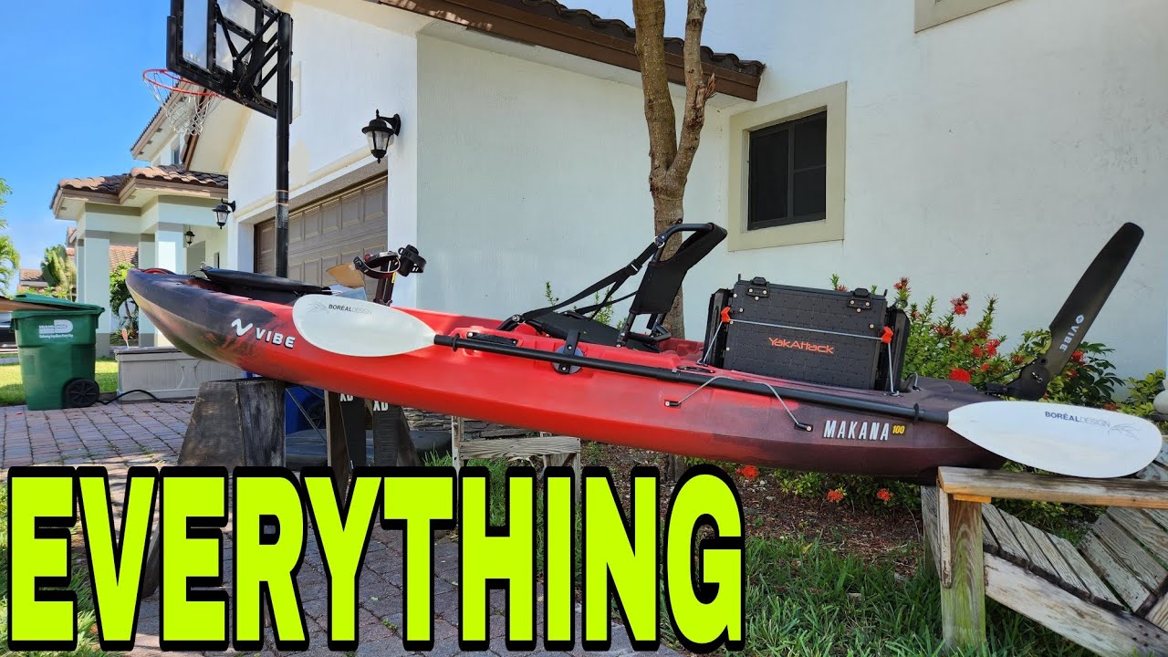 All need you to know about The Vibe Makana 100 Inexpensive Pedal Drive Fishing Kayak