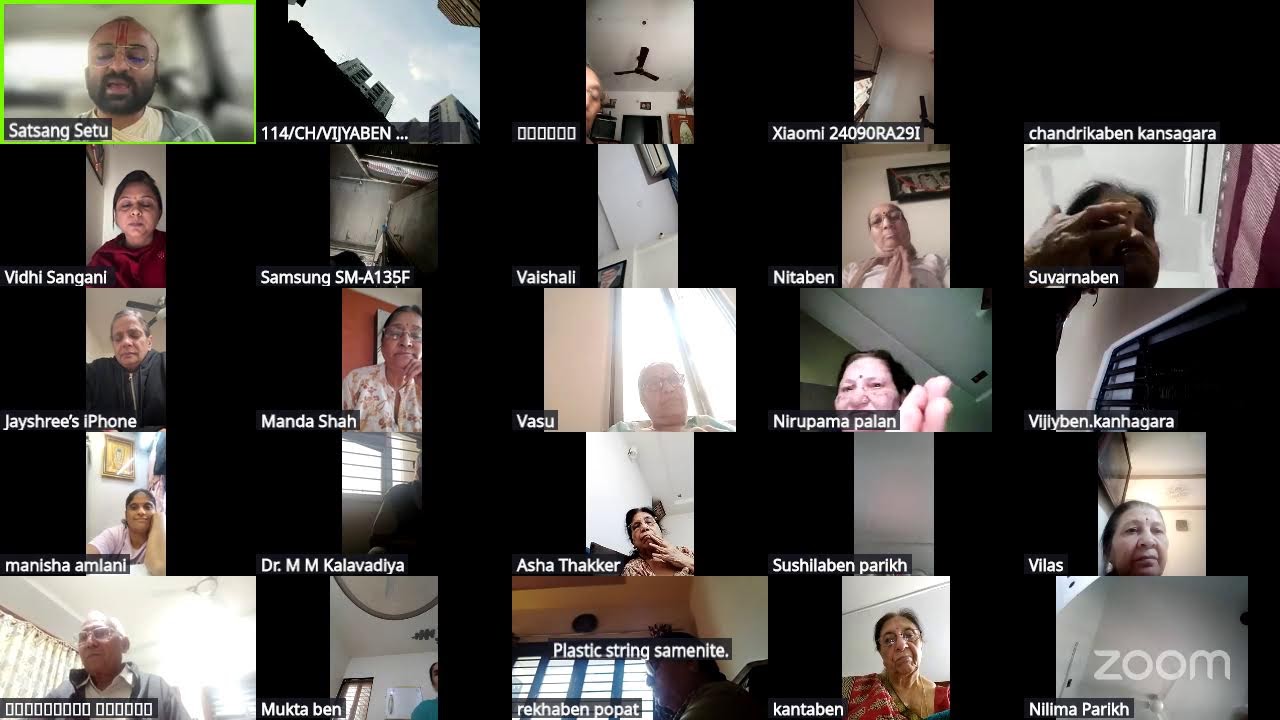 Satsang setu india monday class|(SrimadBhagavatChintan)