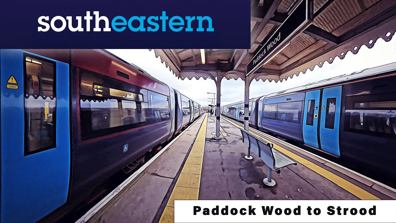 PADDOCK WOOD to STROOD – Full Journey on the Southeastern Medway Valley Line