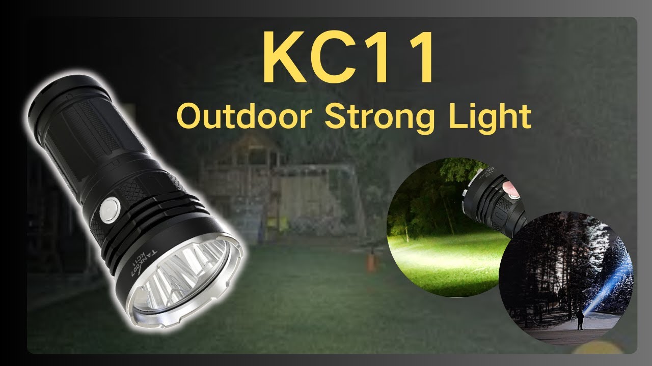 Need a Professional Searchlight? 🔦 Experience the High-Brightness Power of Tank007 KC11