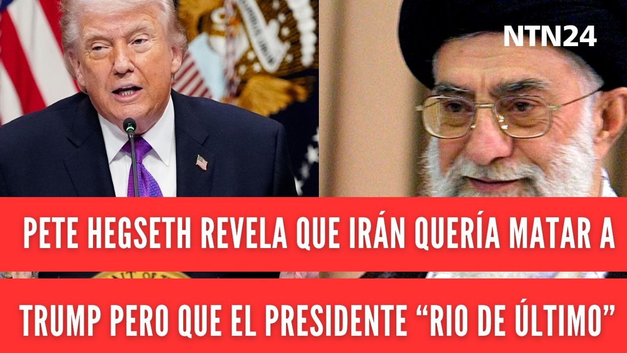 Pete Hegseth revela que Irán quería asesinar a Donald Trump pero que el presidente 