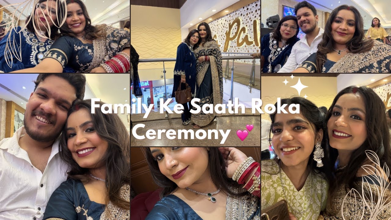 Roka Ceremony Celebration 💖 | Full Family Vlog + Masti