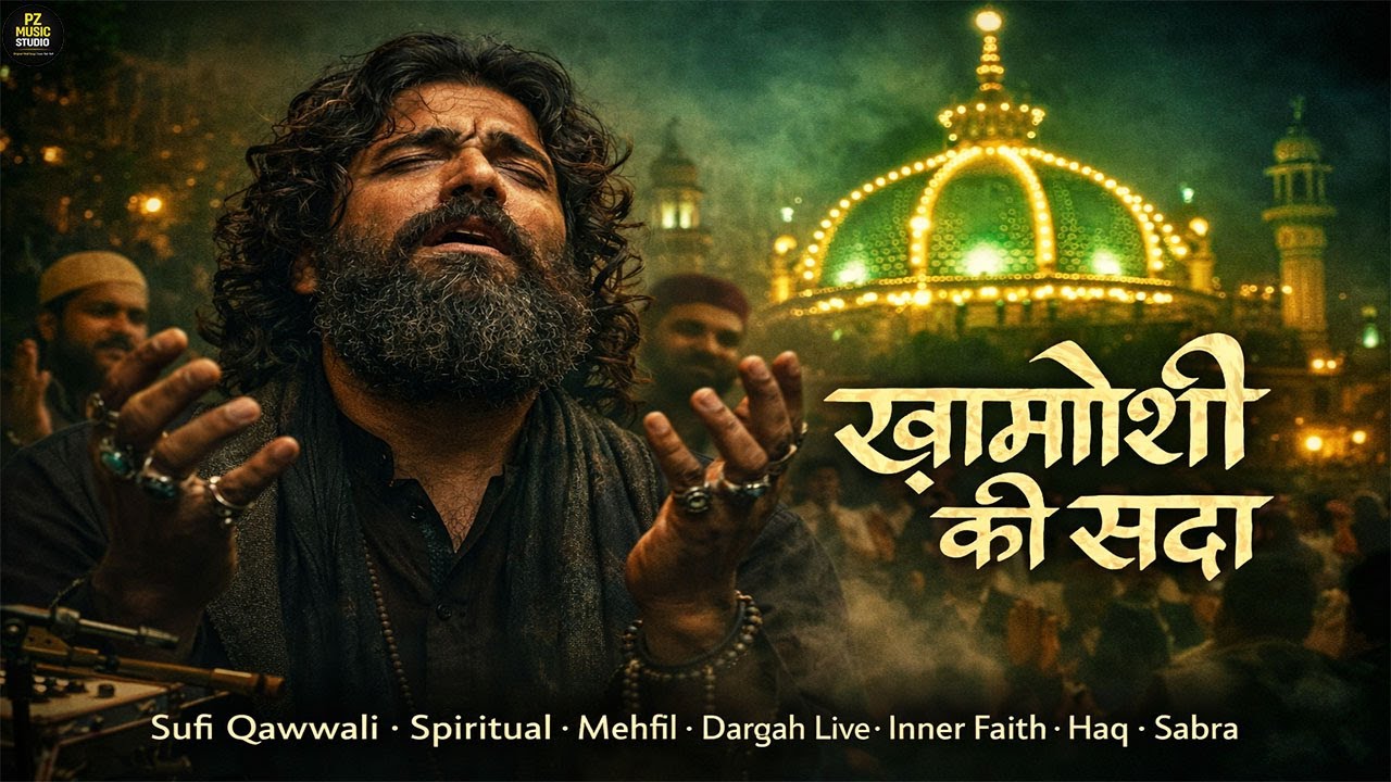 ख़ामोशी की सदा – Heart Touching Sufi Qawwali | Live Dargah Mehfil 2026
