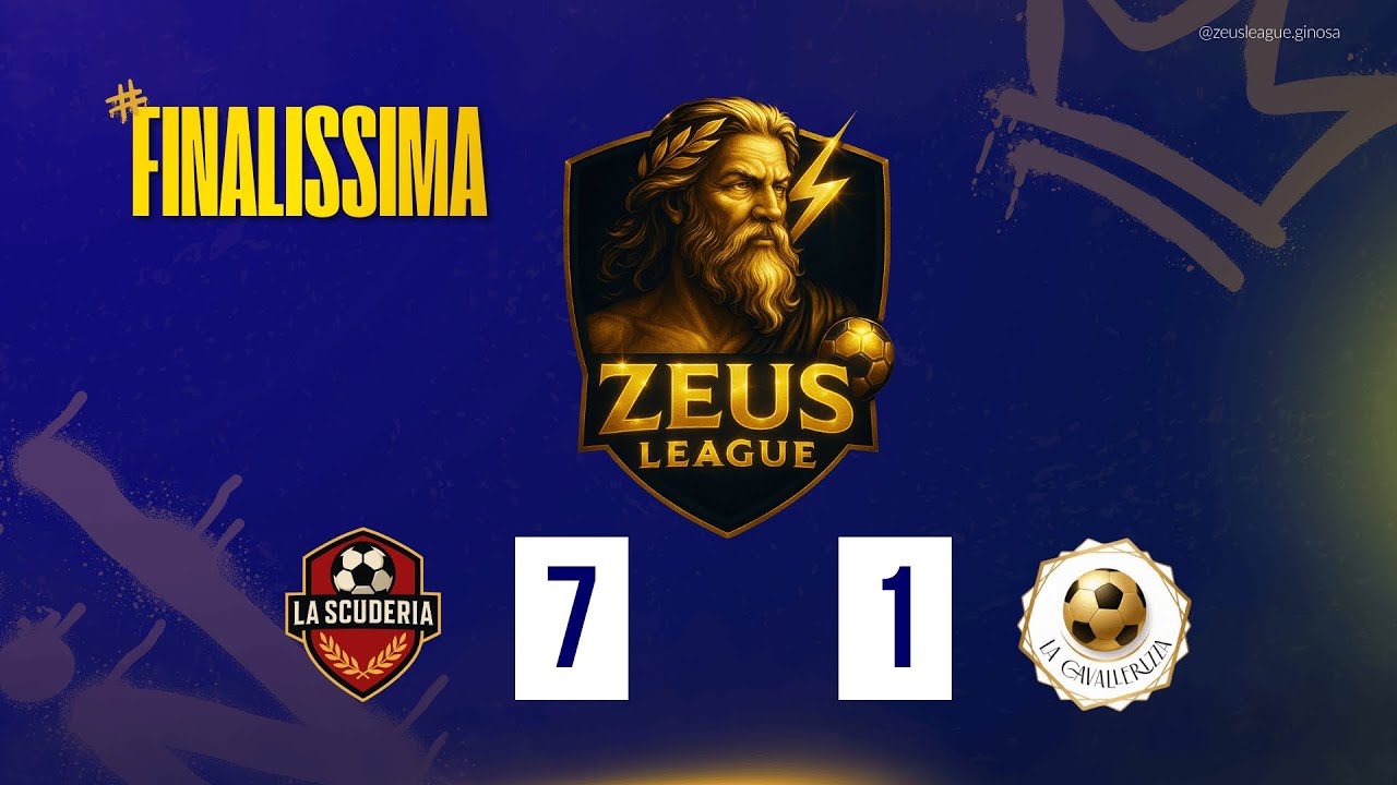 ZEUS LEAGUE Finalissima | La Scuderia VS La Cavallerizza 7-1 | Highlights 