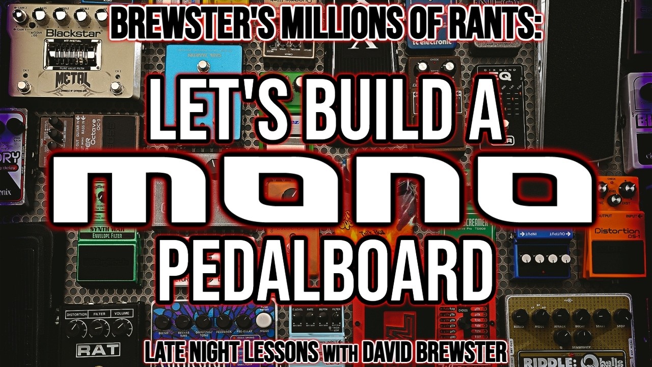 Let's Build A MONO Pedalboard