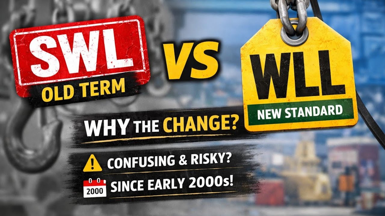 SWL против WLL: почему изменились стандарты подъема (и почему это важно)