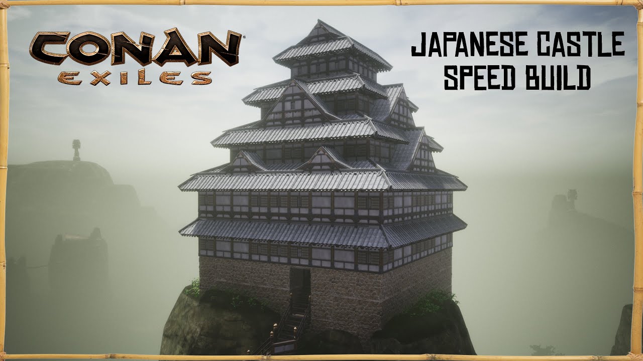 Conan Exiles - Japanese Castle (Speed Build)