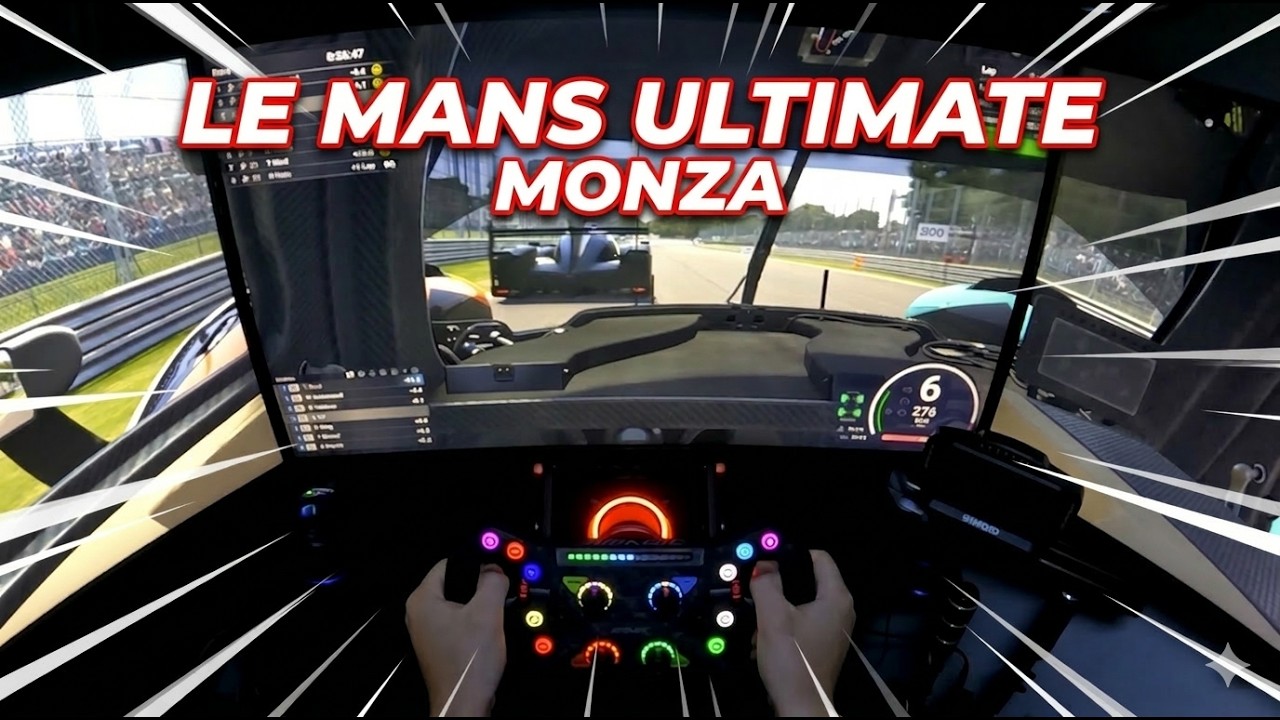 Le Mans Ultimate - Monza - In a LMP2 for the first time