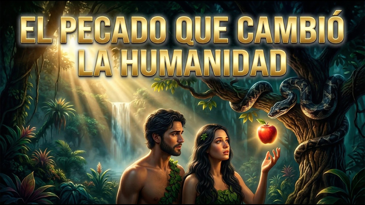 ✨ La Historia de Adán y Eva 🌿 | El Origen de la Humanidad según la Biblia 📖 #dios