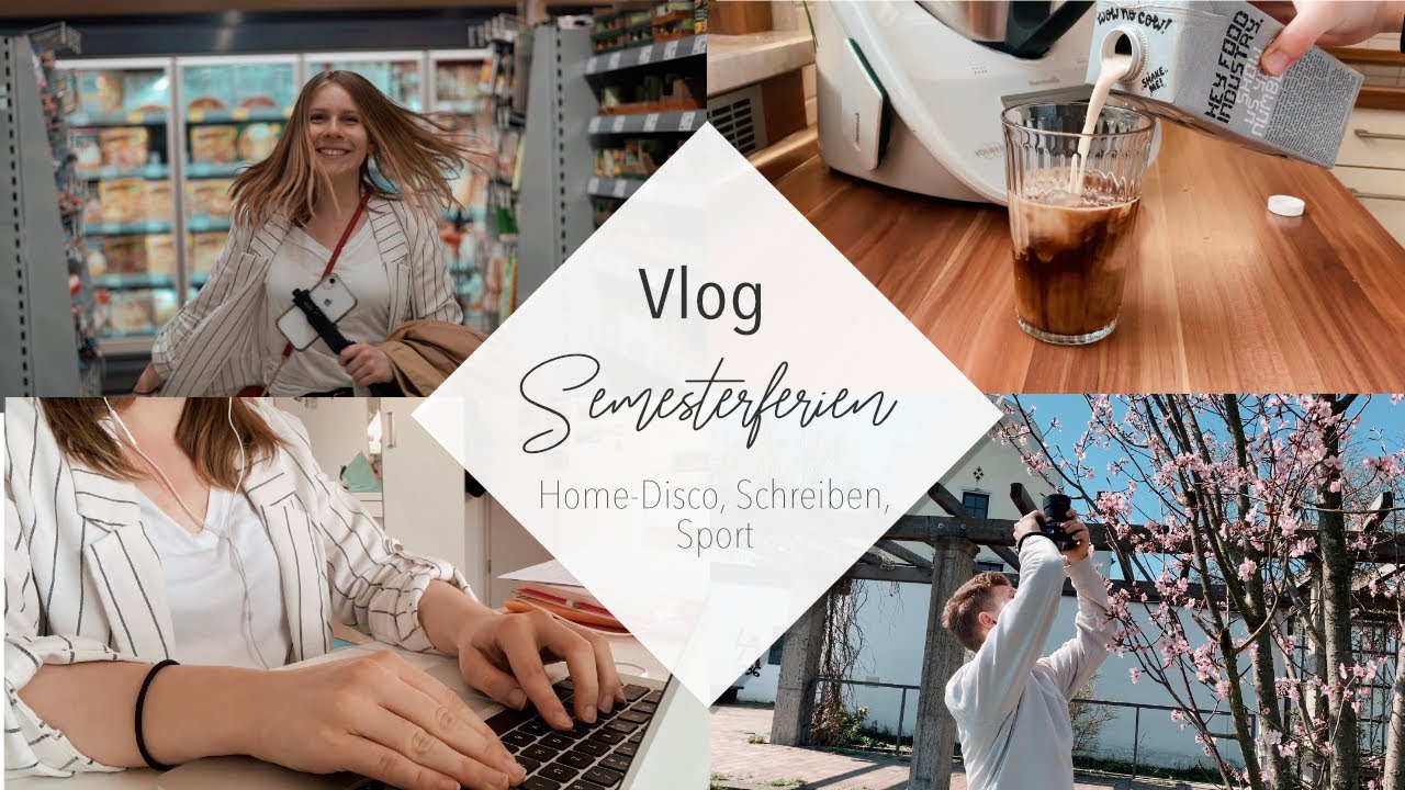 HOME-DISCO, BUCH SCHREIBEN, SPORT - VLOG // MarshmallowMoments