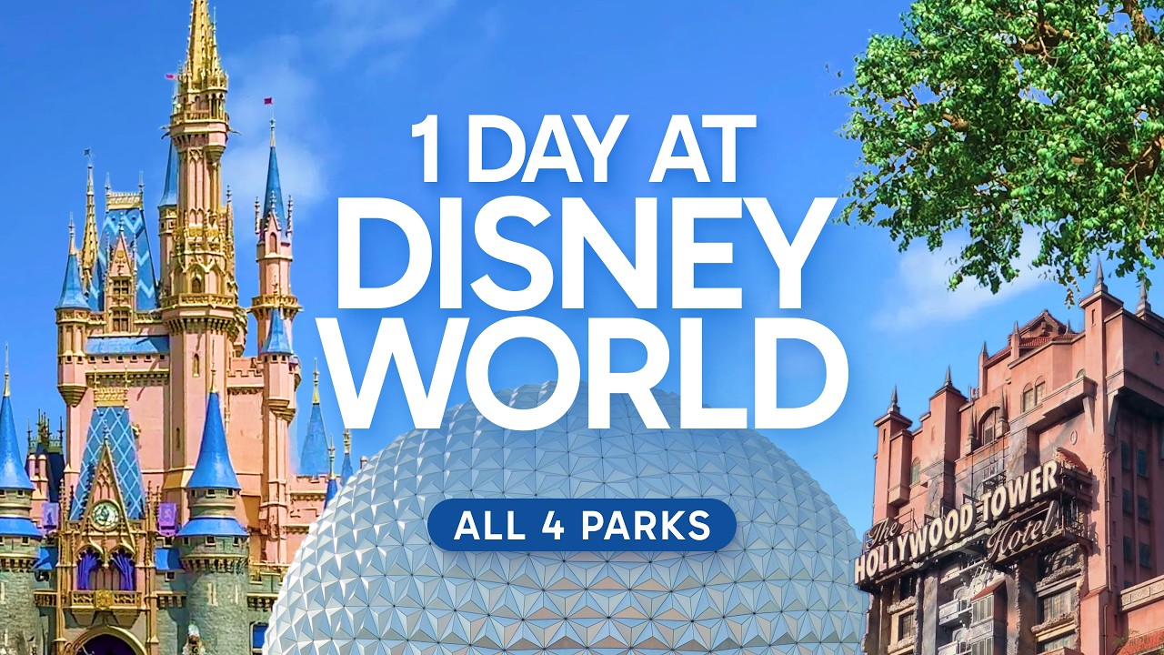 1 Day at Disney World: 4 Parks with Park Hopper... Can We Actually Pull It Off?