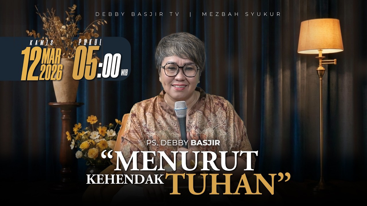 MEZBAH SYUKUR KAMIS 12 MAR 2026 - PK. 05.00 