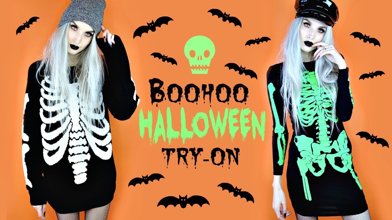 Boohoo Halloween | Spooky Outfit Try-On