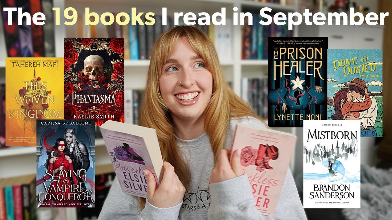 The 19+ books I read in September 📚✨ September reading wrap up