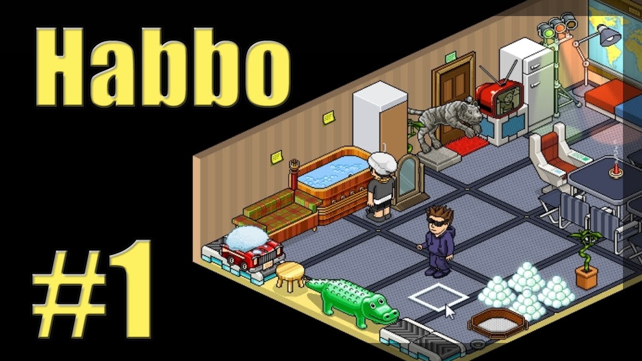 Jogando Habbo - Ep 1 - Namorada pro Robert
