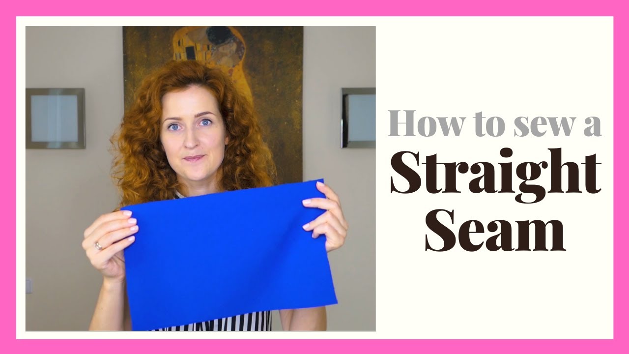 Learn to sew a straight seam (sewing tutorial)