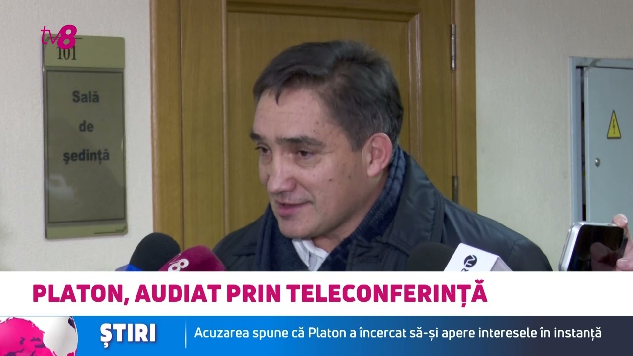 Veaceslav Platon, audiat ca martor în dosarul lui Alexandr Stoianoglo:Participă prin videoconferință
