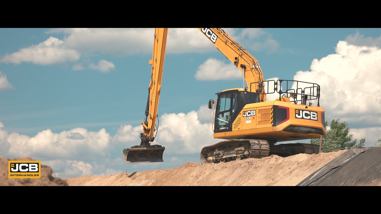 Koparki gąsienicowe JCB Serii X - Long Reach