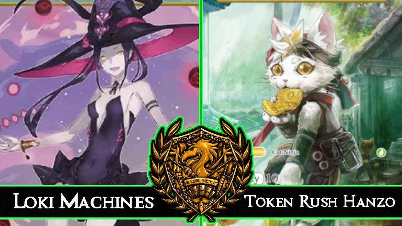 Token Rush Hanzo Vs. Loki Machines Feature Match : Force of Will (TCG)