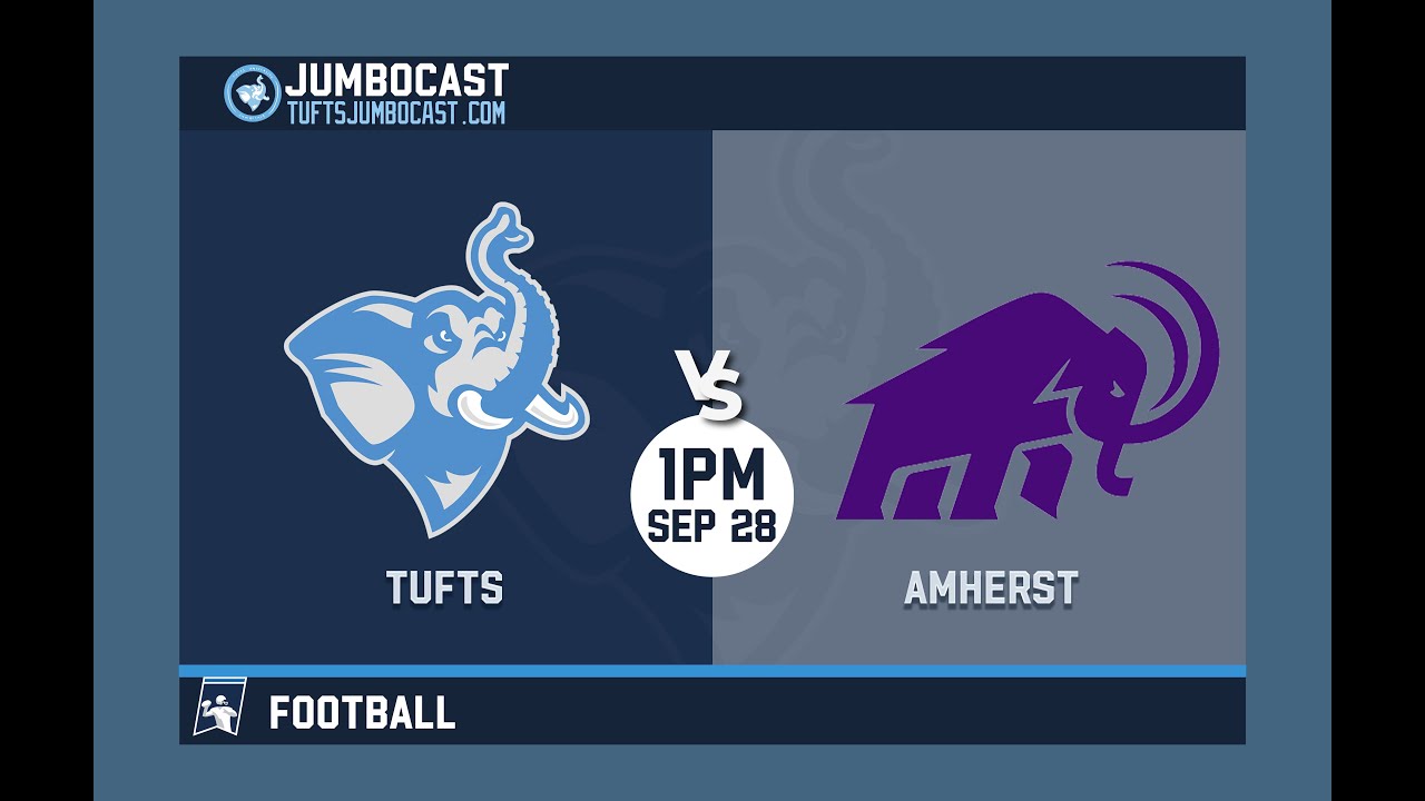Football- Tufts vs. Amherst(9/28) @ 1 PM