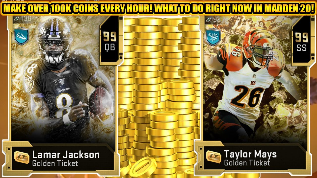 HOW TO MAKE OVER 100K COINS EVERY HOUR! WHAT YOU NEED TO DO RIGHT NOW IN MADDEN 20! | MADDEN 20