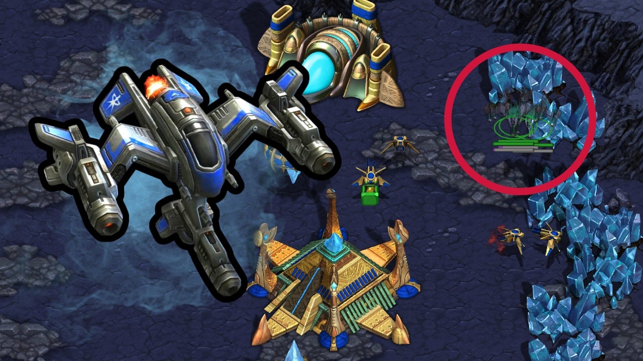 Wraith Raids vs PROTOSS !!!