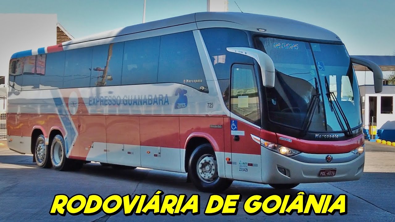 SÓ ÔNIBUS TOP na RODOVIÁRIA de GOIÂNIA! EMBARQUE e DESEMBARQUE