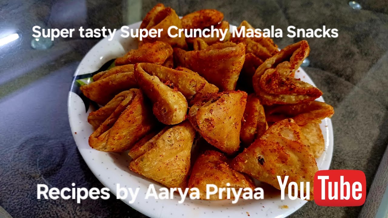 Super tasty Super crunchy Snacks Recipe 😋   Easy and quick recipe 😋 