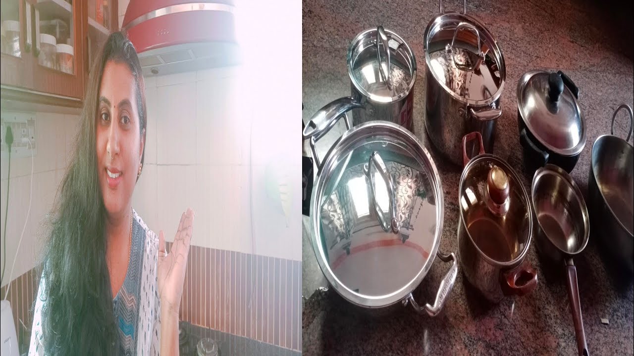 ನನ್ನ ಹೊಸ ಸ್ಟೀಲ್ ಪಾತ್ರೆಗಳ ಕಲೆಕ್ಷನ್ l Bergner Triply Steel Cookware Collections l #kannadavlogs
