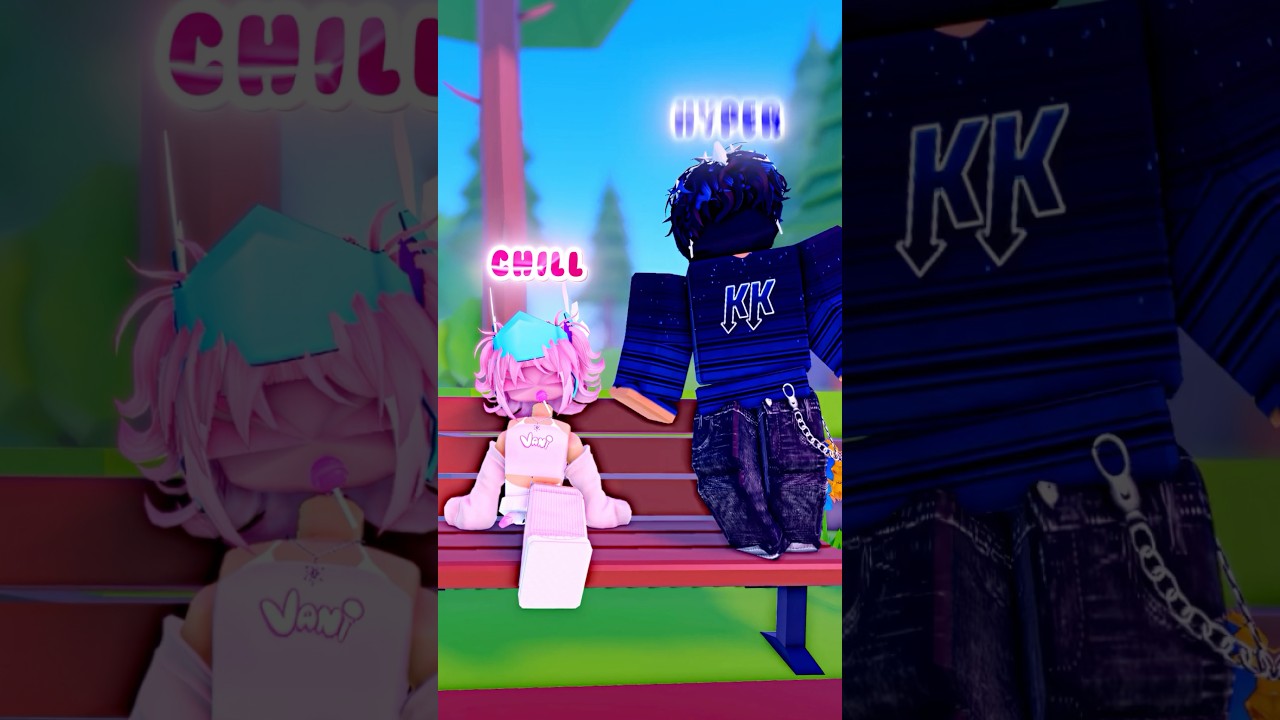 CHILL VS HYPER ROBLOX DUO 😂