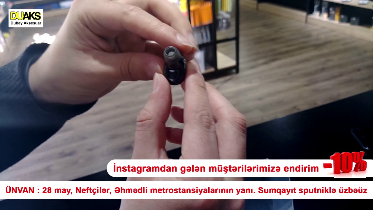 Duaks Mini wireless qulaqciq